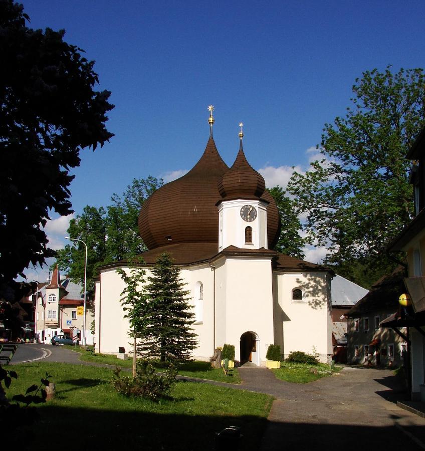Penzion Alfa Železná Ruda Esterno foto